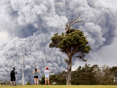 SE REGISTRA FUERTE EXPLOSIÓN EN VOLCÁN KILAUEA, HAWAI