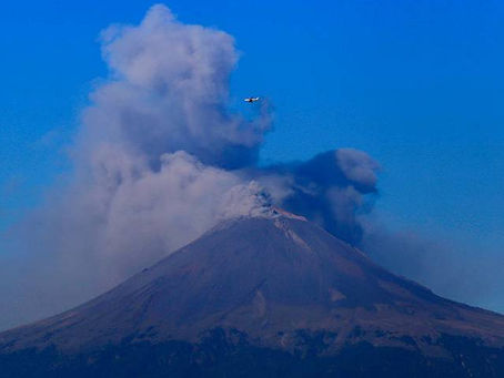POPOCATÉPETL REGISTRA SU ACTIVIDAD MÁS GRANDE DESDE EL 2013