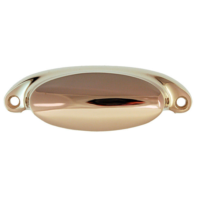 Brass Oval Bin Pull charlestonhardware