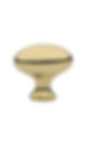 Solid Brass Egg Cupboard Knob
