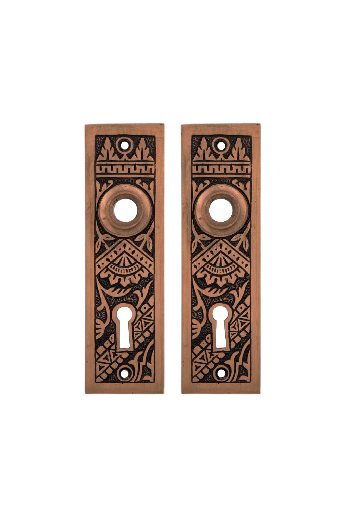 Narrow Oriental Back Plates