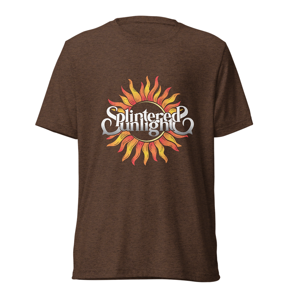 Thumbnail: Splintered Sunlight Sun Logo T-Shirt - Unisex Tri-Blend