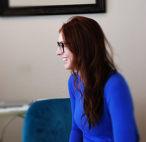 Dr. Madison Fandel in blue shirt