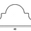 Thumbnail: ACCE0035 Cornice Dado Rail Polystyrene White 40mm x 2.0m