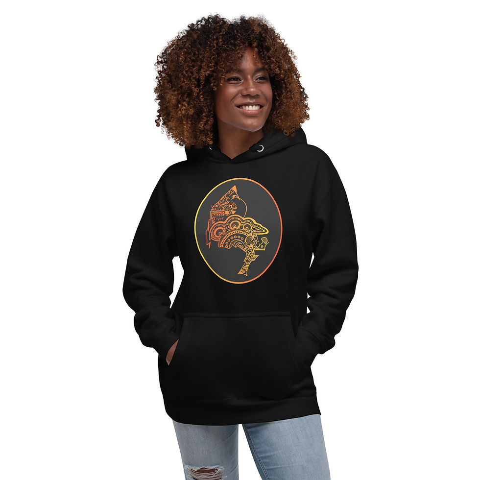 Thumbnail: 3 Eyed Knight Unisex Hoodie