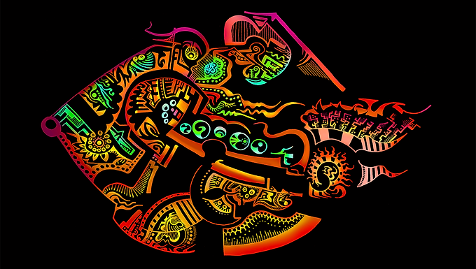 Robotic Mouse Phish Matte Poster