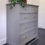 Thumbnail: Grey pine chest of drawers