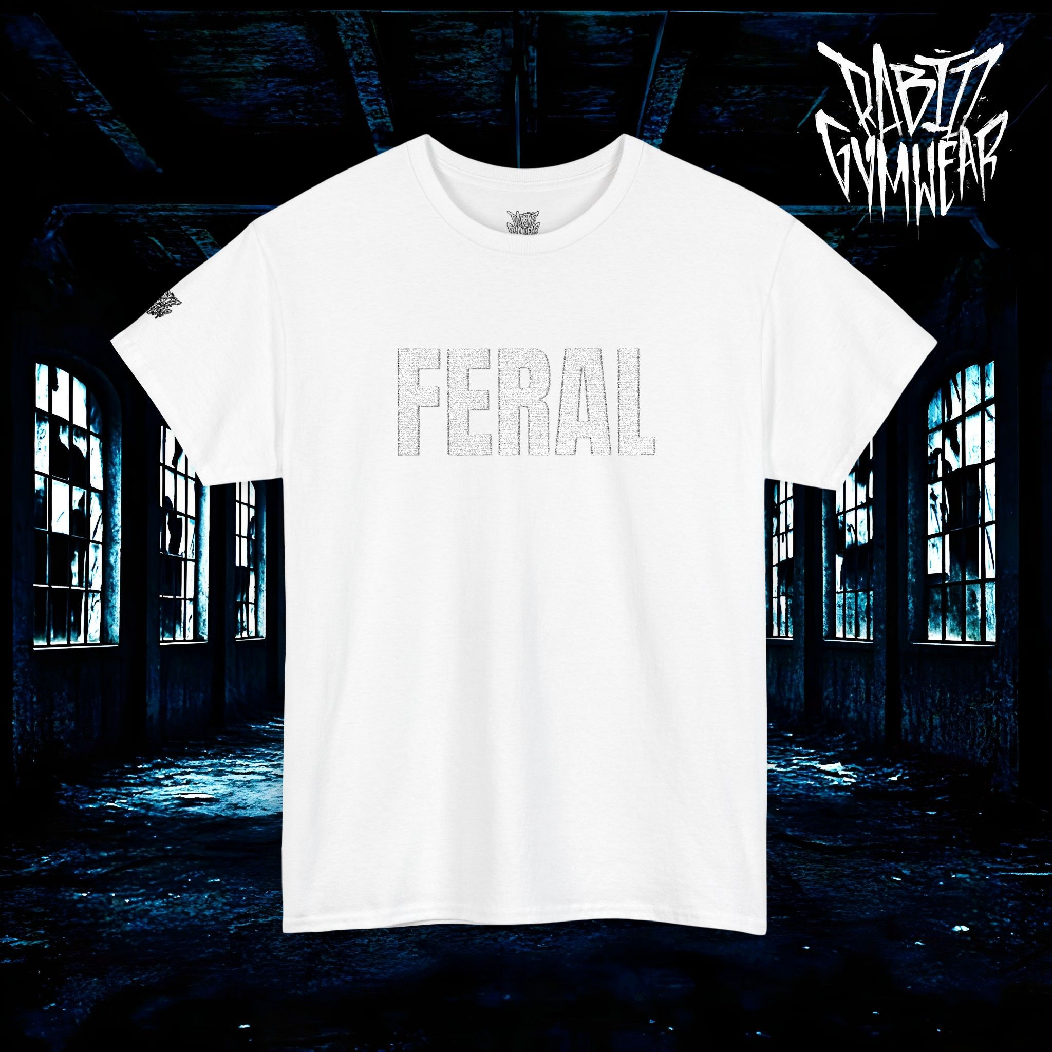 Feral Embroidered logo Tee