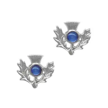 Thumbnail: Birthstone Thistle Earrings