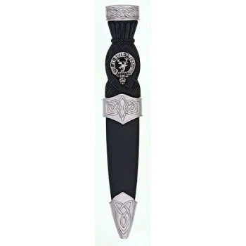 Sgian Dubh Celtic Plain Top