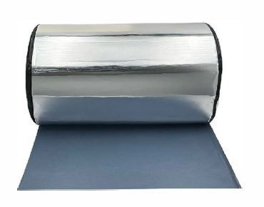 Aluminum foil butyl membranes for waterproof and fireproof
