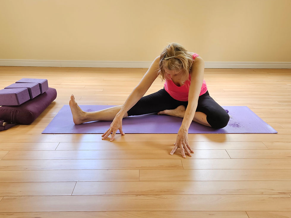 Seated Tree Pose for Pelvic Floor