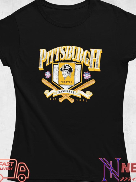 Top Pittsburgh Pirates baseball est 1887 vintage shirt