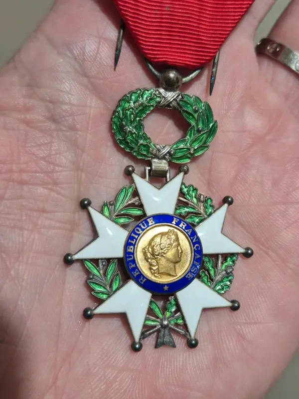 Thumbnail: Médaille Legion d’Honneur Chevalier Argent 925 Arthus Bertrand
