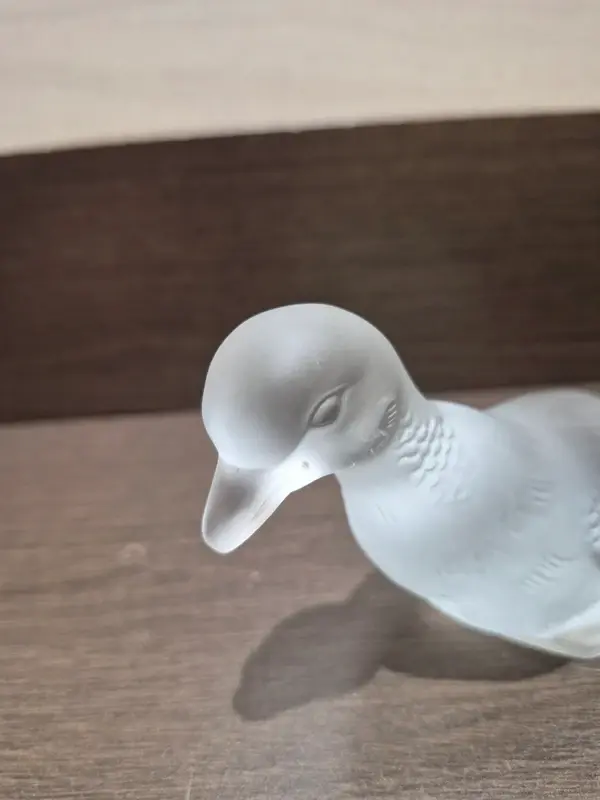 Miniature : Canard Ancien en cristal Baccarat