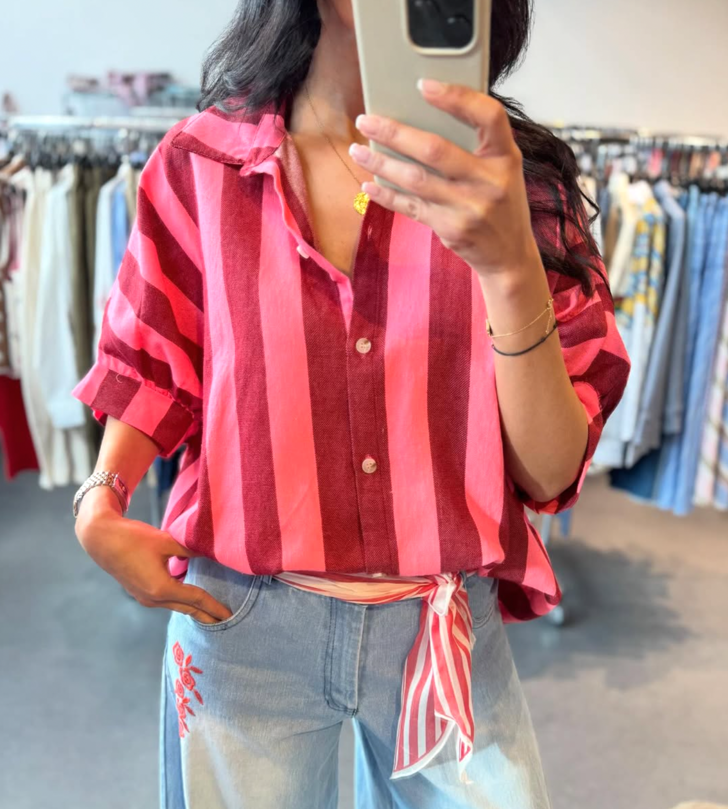 Blouse stripe Ines