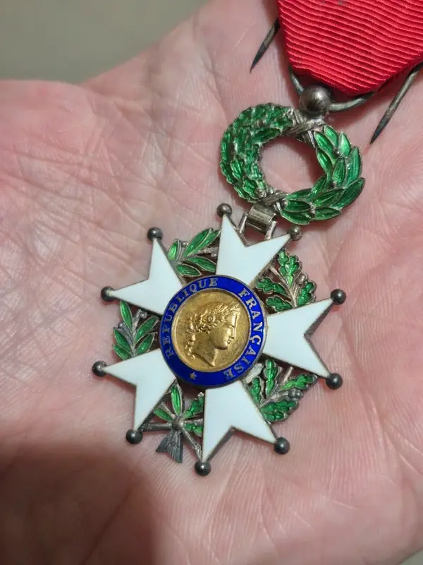 Thumbnail: Médaille Legion d’Honneur Chevalier Argent 925 Arthus Bertrand