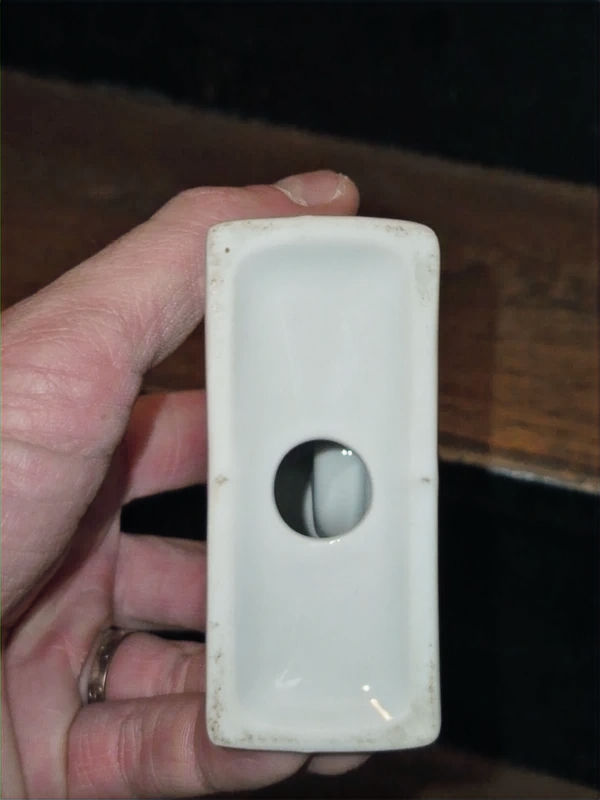Miniature : Pendulette Porcelaine Limoges Haviland Vintage