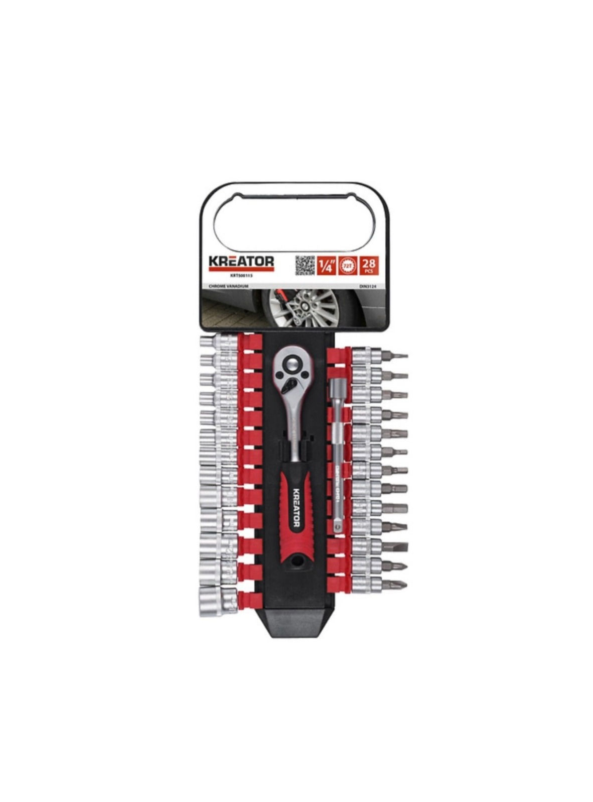 סט בוקסות וביטים עם מברג רצ'ט