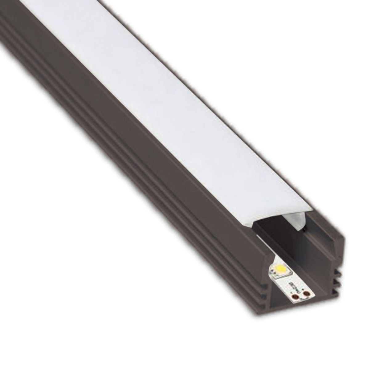 פרופיל לד דולב חיצוני- שחור