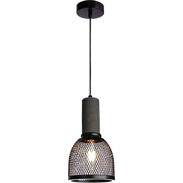 מנורת תליה בטון מסדרת MESH 4