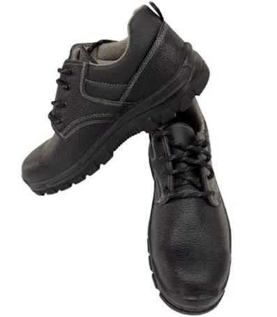 Kaan Çelik Burunlu Siyah İş Ayakkabısı