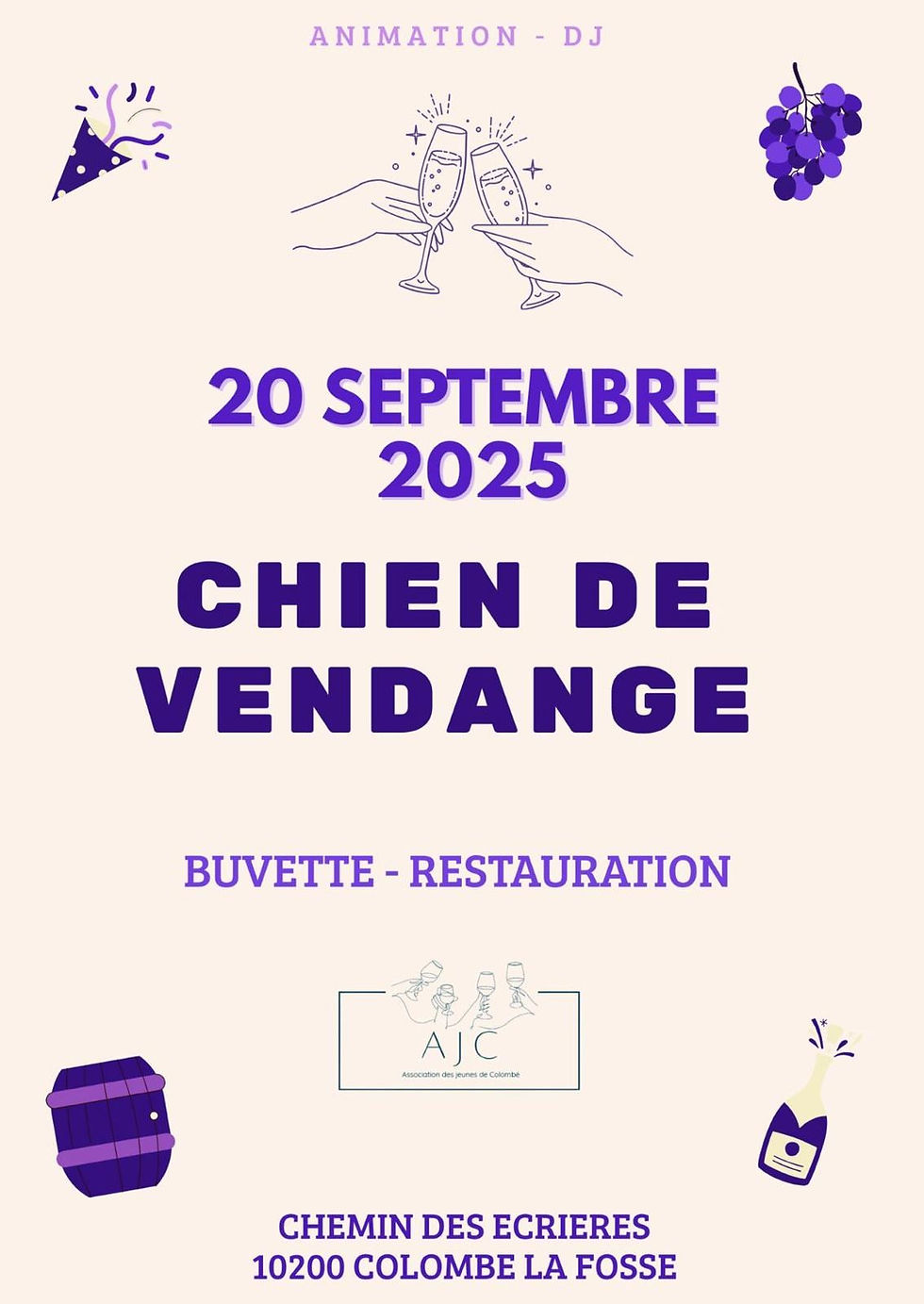 Soirée Chien De Vendange