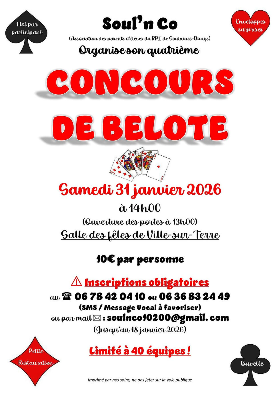 Concours De Belote