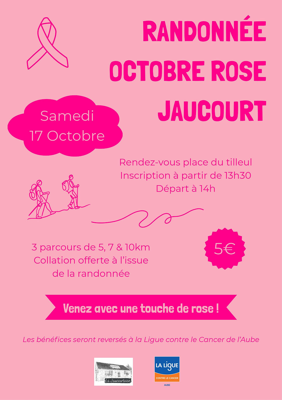 Randonnée Octobre Rose