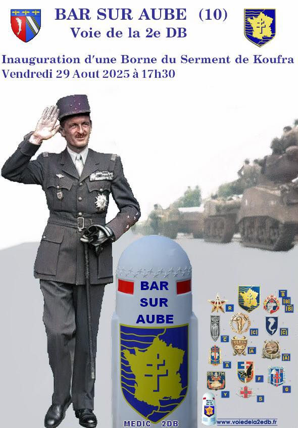 Inauguration De La Borne Du Serment De Koufra