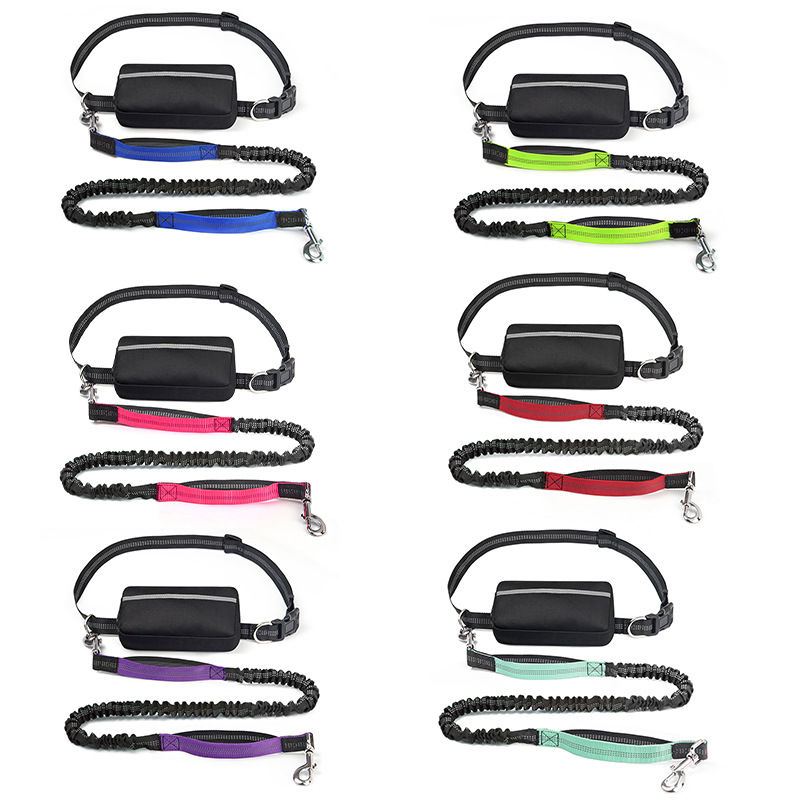 Thumbnail: Cross-Border Amazon Pet Running Waist Bag with Leash