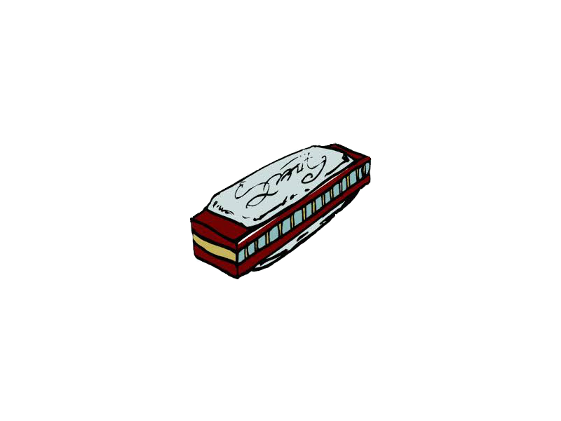 Harmonica Transparent