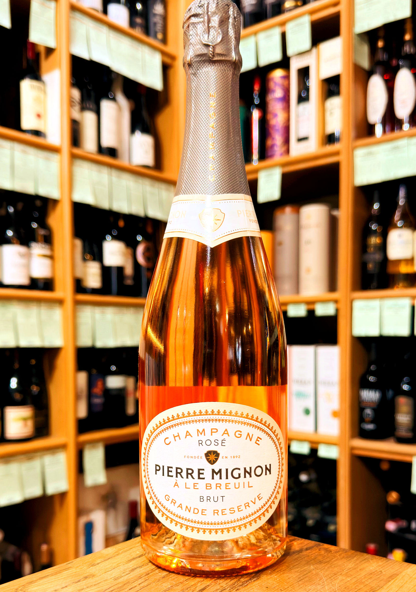 Champagne Pierre Mignon Brut Rosé NV, France