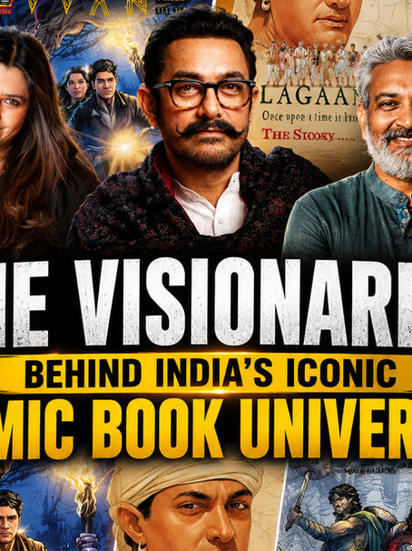 Indian Filmmakers Are Quietly Building Marvel-Style Universes Through Comic Books