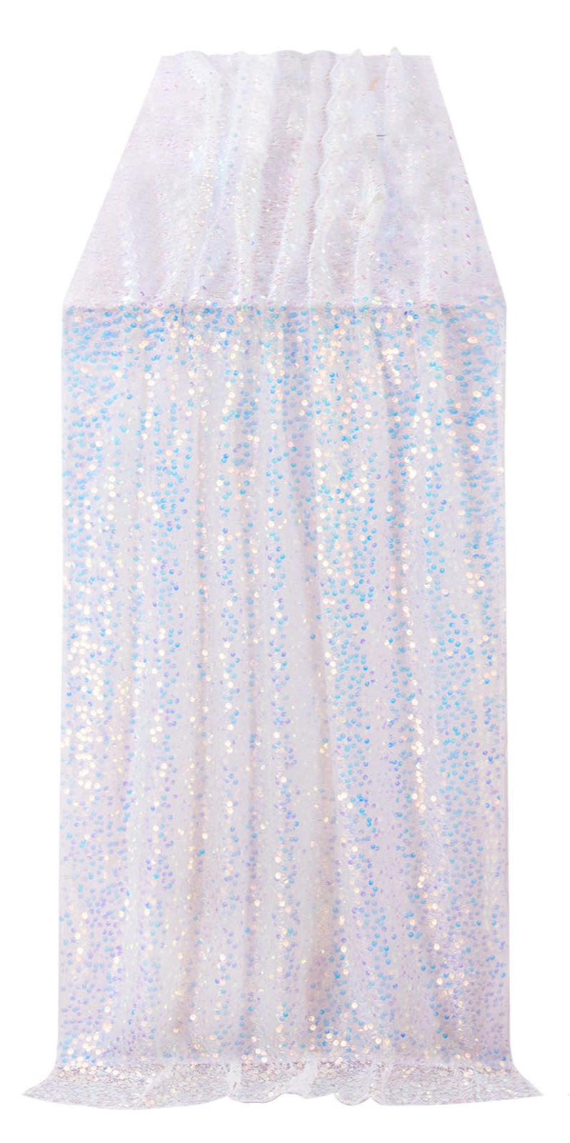 Mermaid Sequin Table Runner and Swag linens rental for weddings, showers, birthdays and corporate events