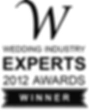 Wedding Industry Experts 2012 Winner