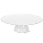 White Porcelain Cake Stand dessert and cake stands rental for weddings, showers, birthdays and corporate events