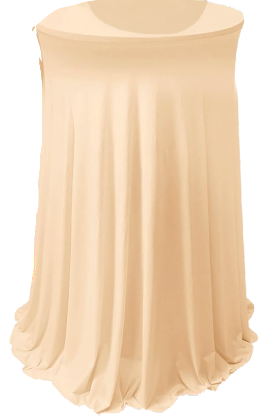 Ivory Cocktail Table Linens linens rental for weddings, showers, birthdays and corporate events