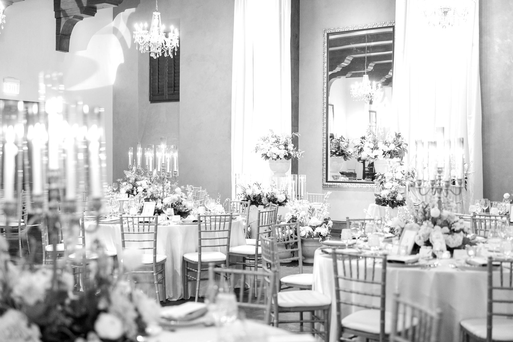 Omni Castillo Ballroom wedding reception