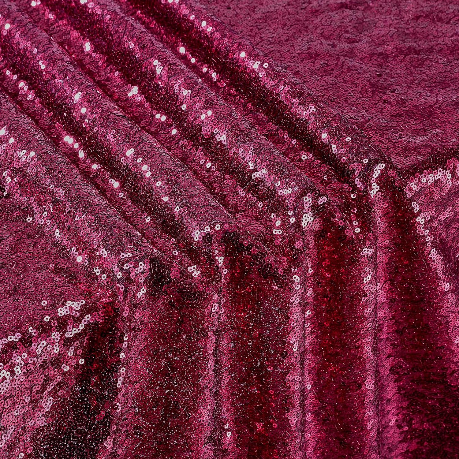 Burgundy and Red Sequin Backdrop backdrops rental for weddings, showers, birthdays and corporate events