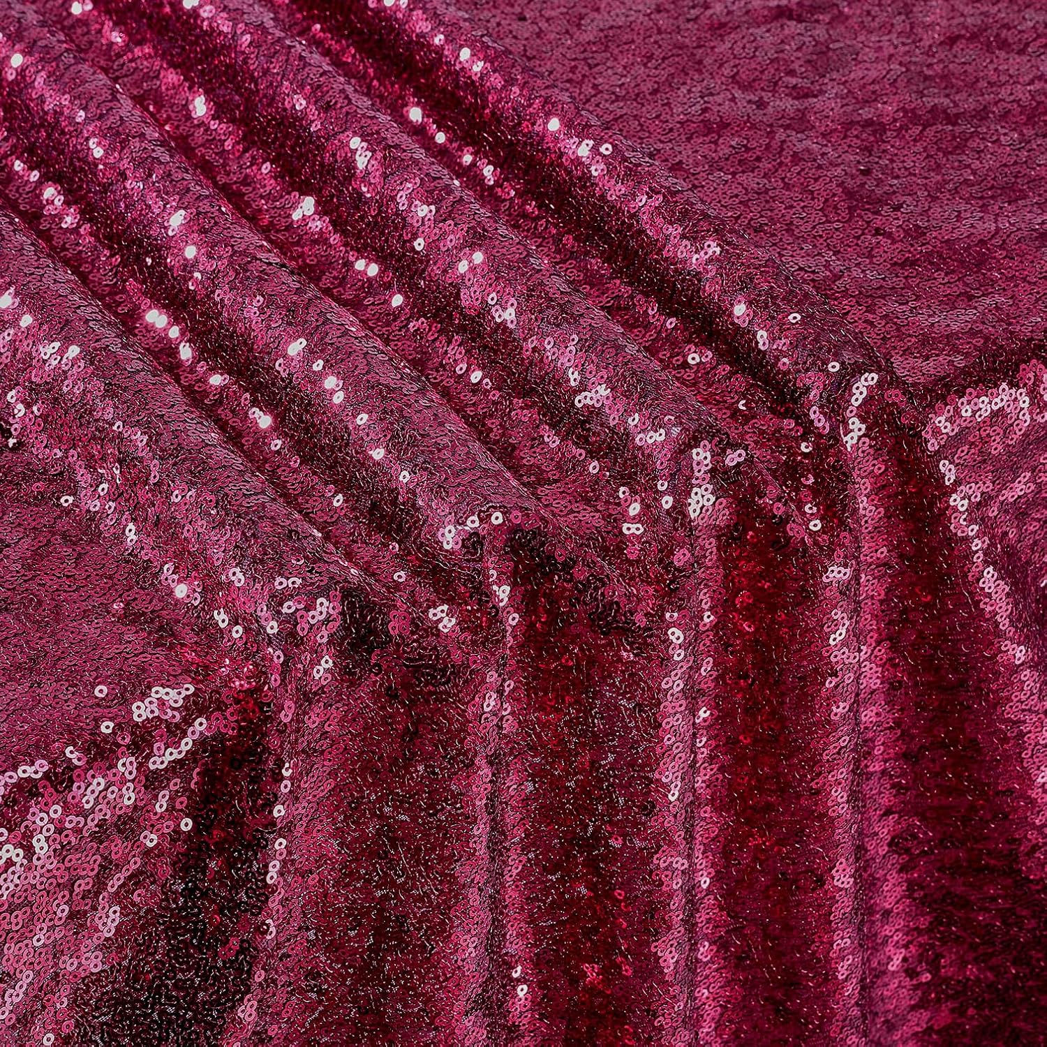 Burgandy/Red Sequin Backdrop