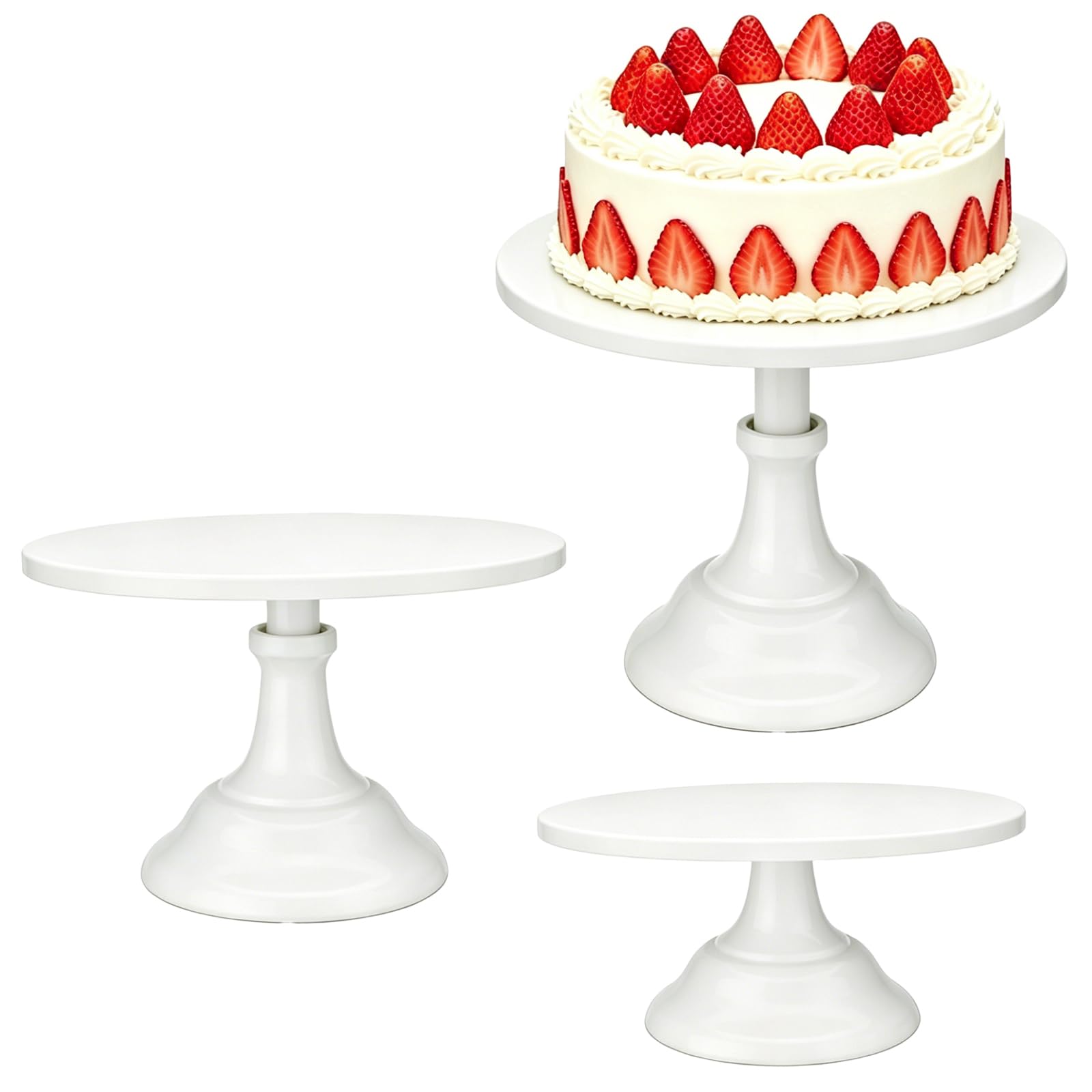 Cake and Dessert Stands each dessert and cake stands rental for weddings, showers, birthdays and corporate events