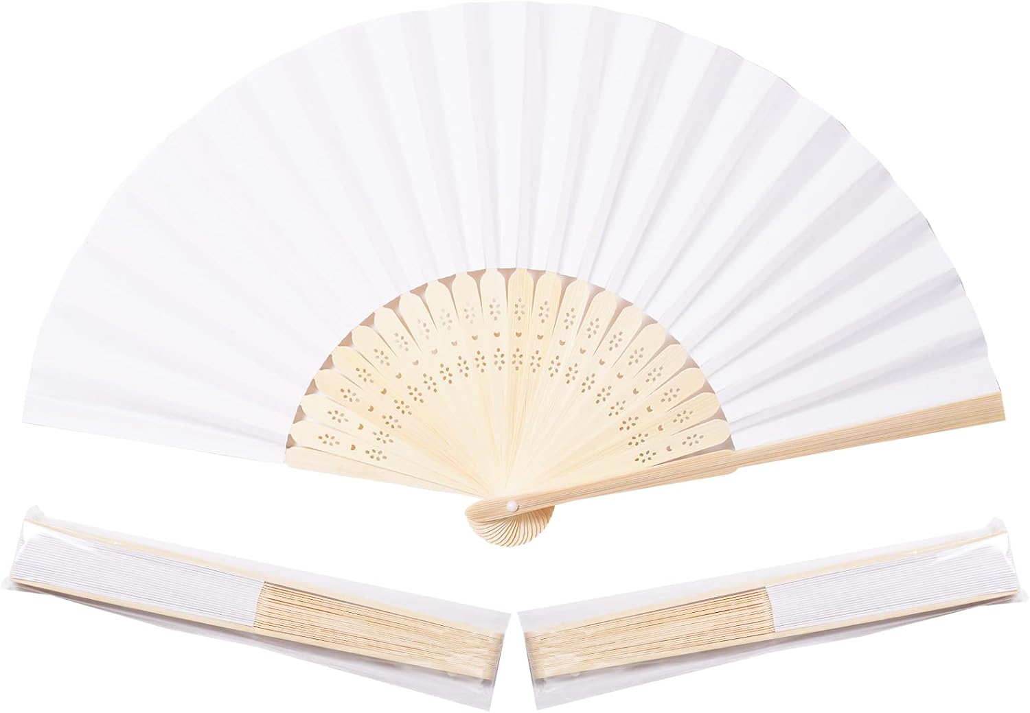 Hand Fans (not rental items) climate rental for weddings, showers, birthdays and corporate events
