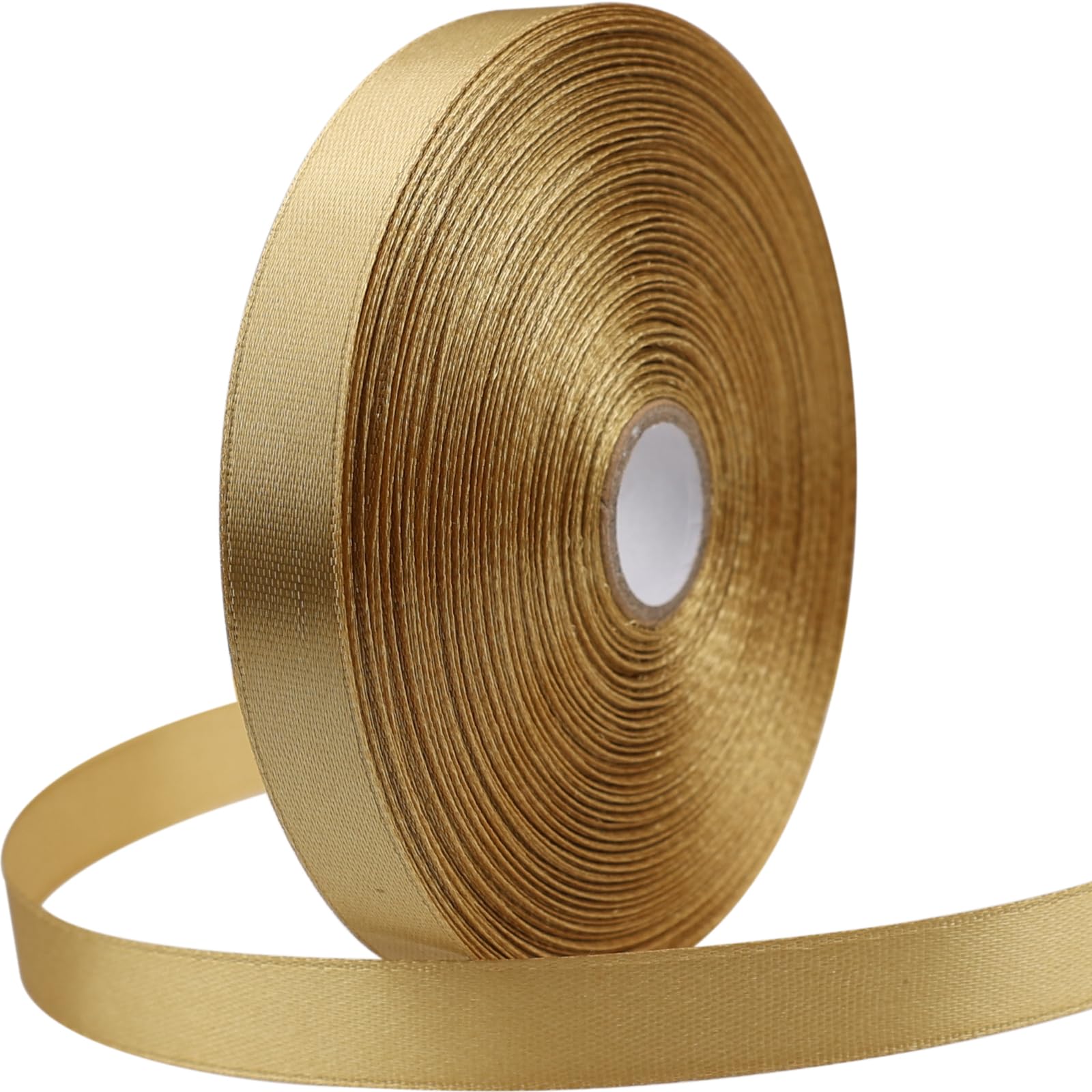 Gold Satin Ribbon ribbon rental for weddings, showers, birthdays and corporate events