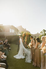 Wedding at Sanctuary on Camelback wedding ceremony by Shine Events and Chandler J Photo