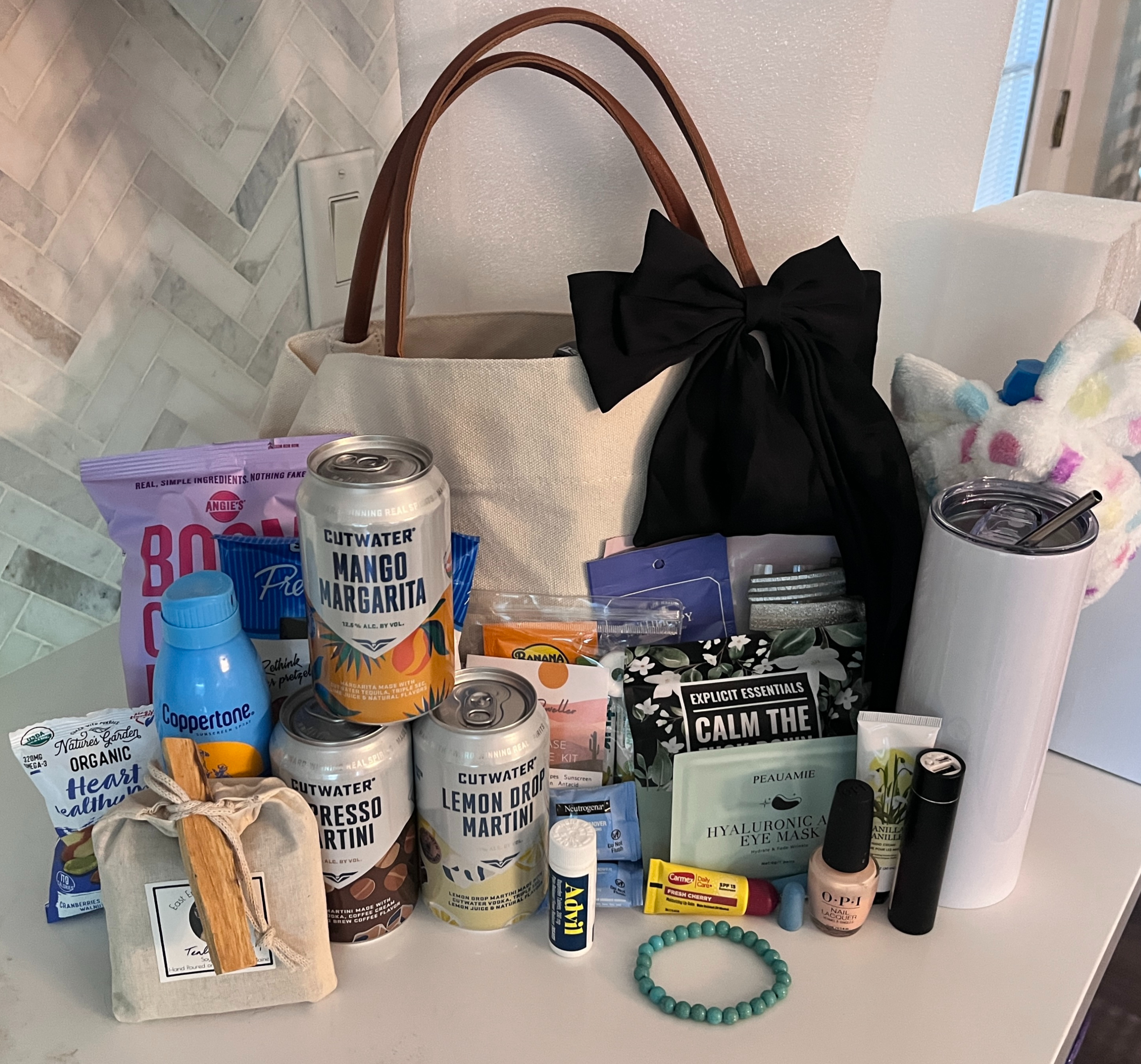 Custom Bachelorette Weekend Ultimate Hospitality Gifts for Bride and Bridal Party gifting rental for weddings, showers, birthdays and corporate events