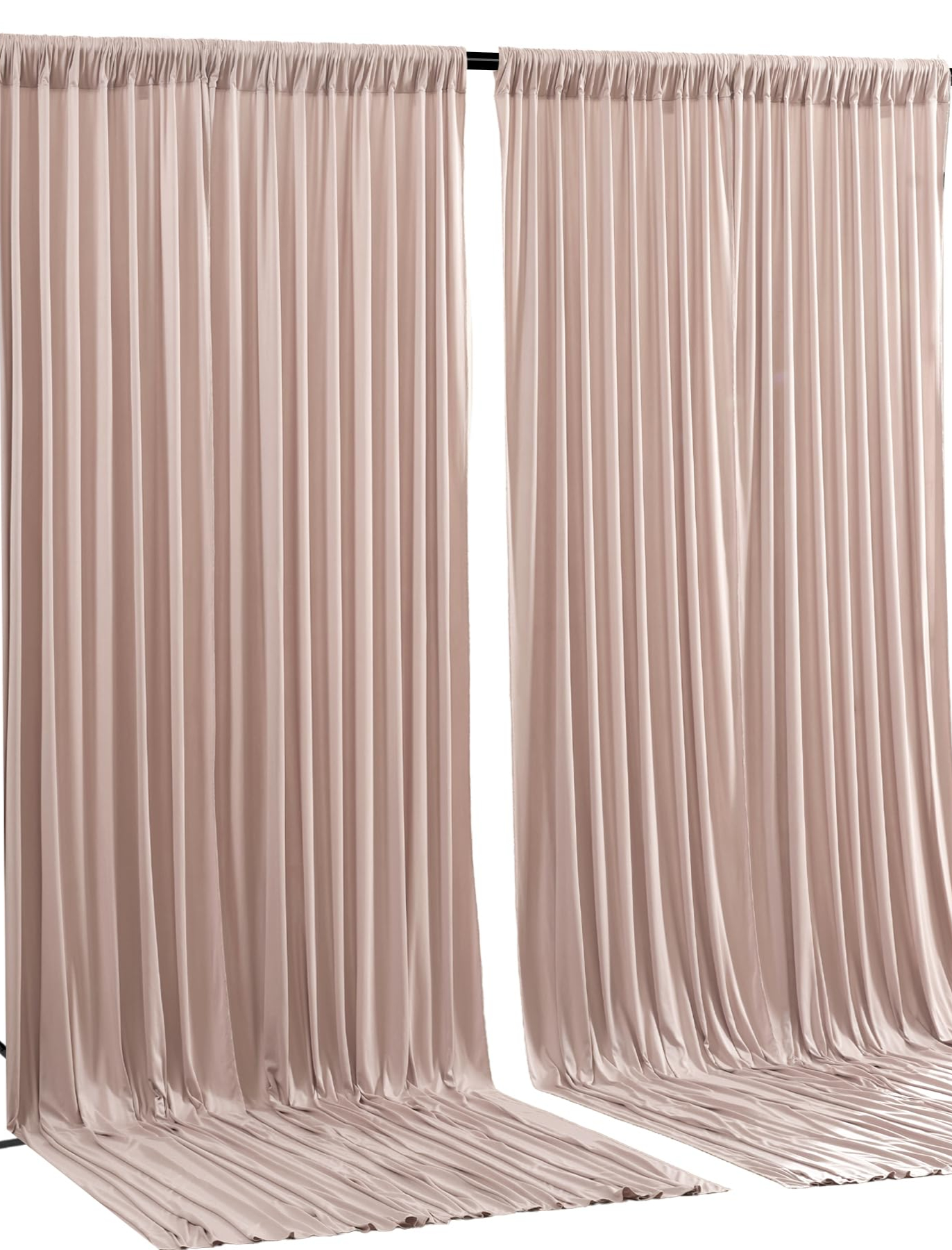 Blush Draping and Swag drapery rental for weddings, showers, birthdays and corporate events