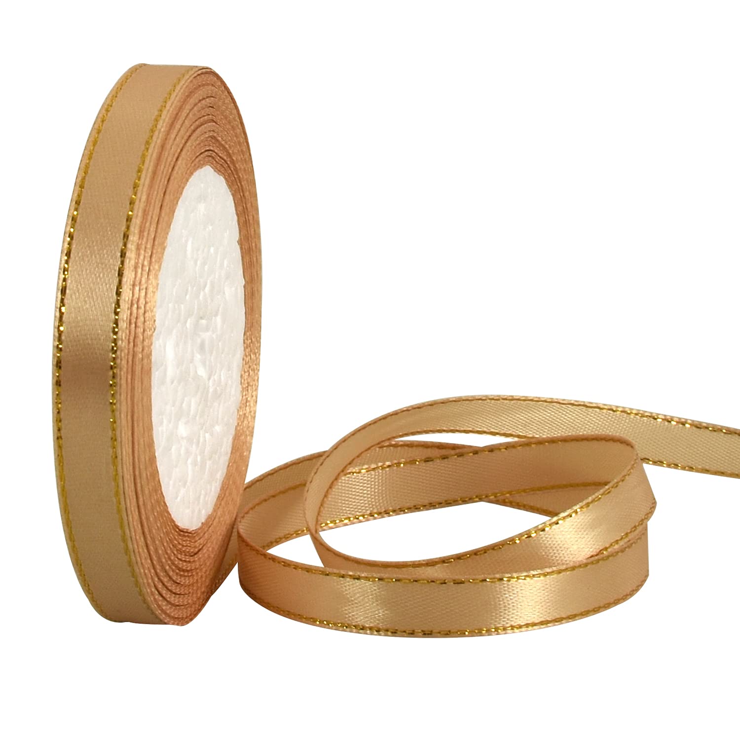 Gold Satin Ribbon ribbon rental for weddings, showers, birthdays and corporate events