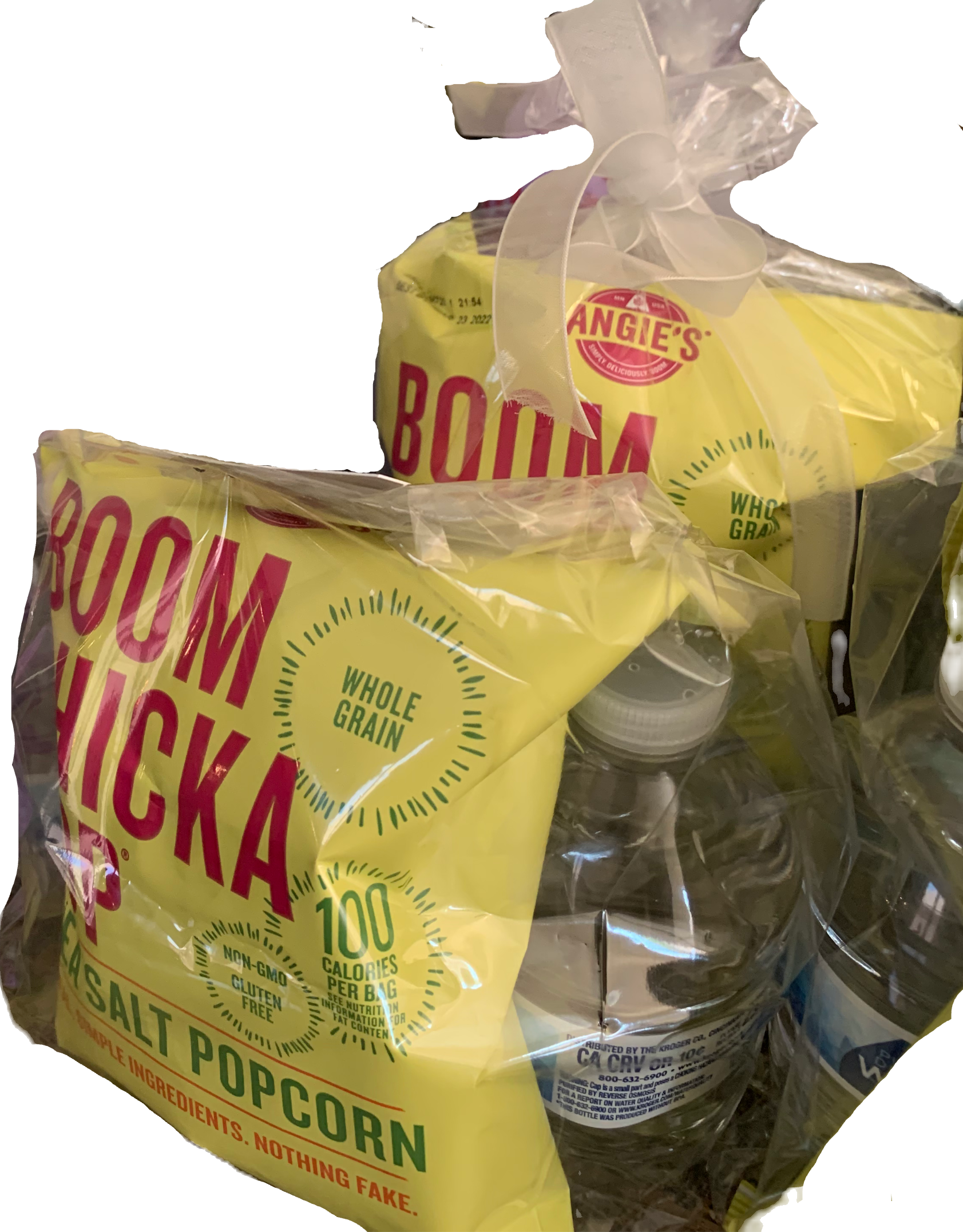 Grab and Go Beverage and Snack Gift Bags for Traveling Guests gifting rental for weddings, showers, birthdays and corporate events