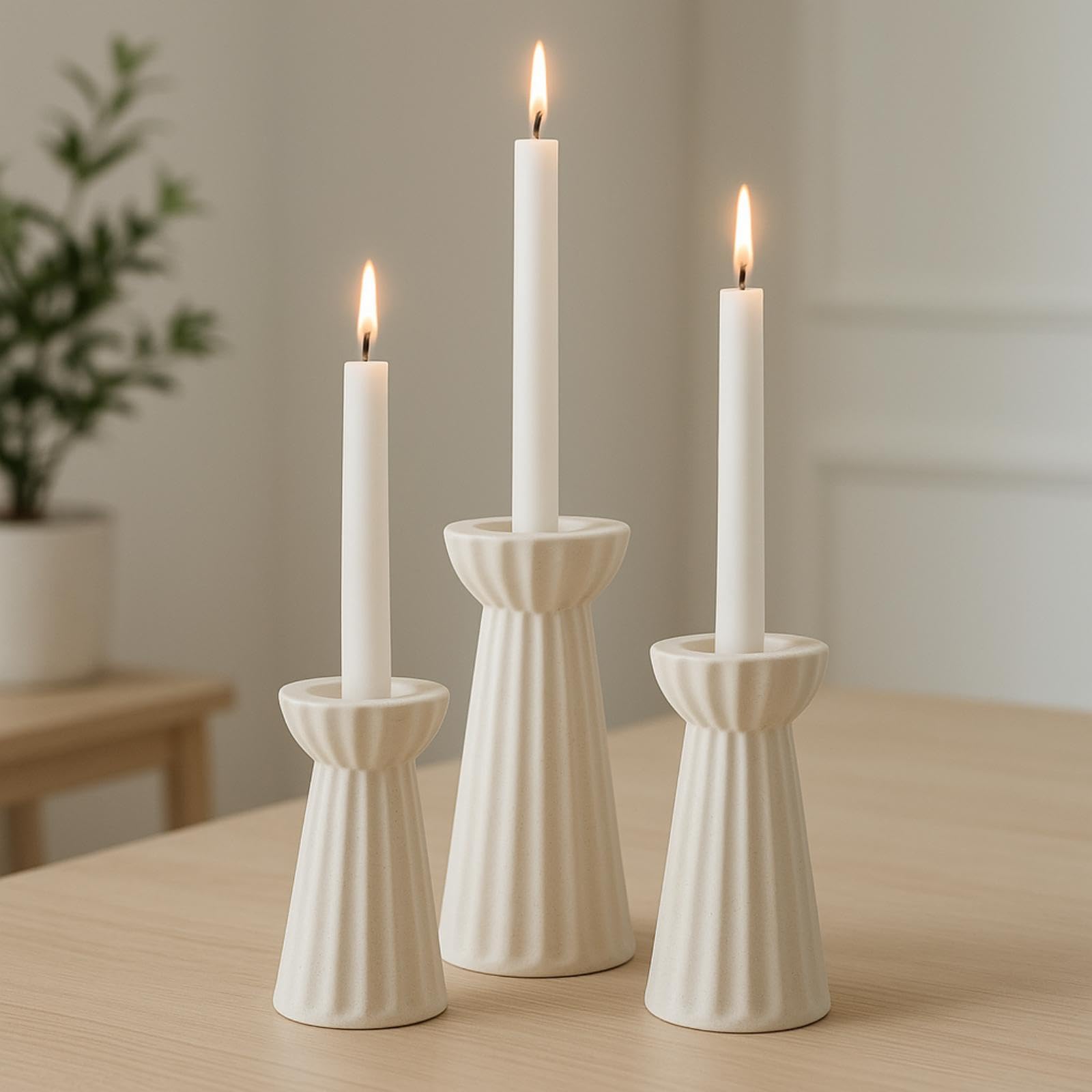 Ceramic Candle Holders candle holders rental for weddings, showers, birthdays and corporate events